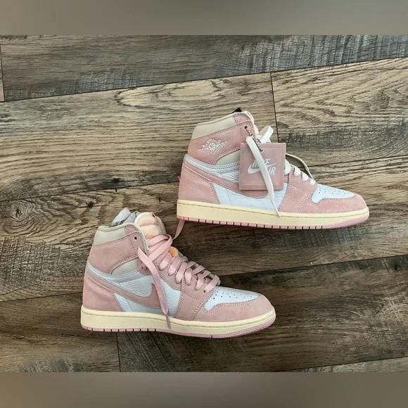 Air Jordan 1 OG high atmosphere muslin sail white 8.5 - Picture 12 of 13